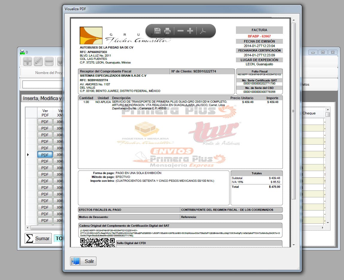 Visualización de PDF